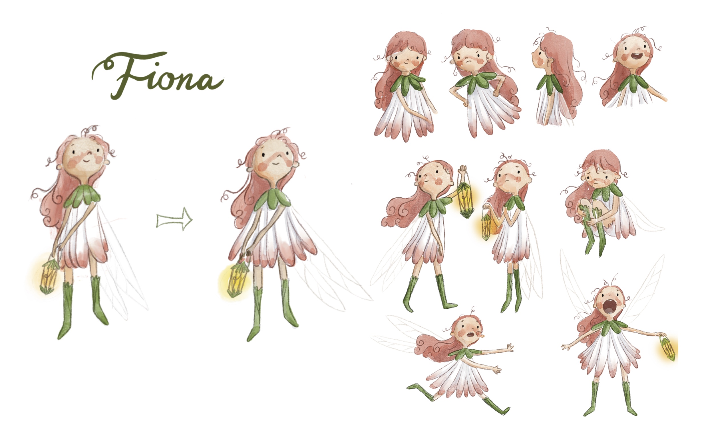 Die kleine Fee Fiona Posen
